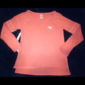 PINK hi-low shirt